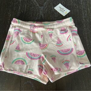 Stitch Fix Kids Rumi + Ryder Watermelon Dolphin Hem Cotton Girls‎ Shorts Medium